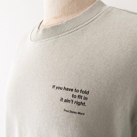 H&M Sage Green Sweatshirt - Picture 7 of 8